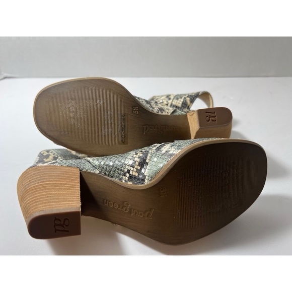 Paul Green Black and Gray Ankle Boots with Textured Sole - Picture 6 of 8